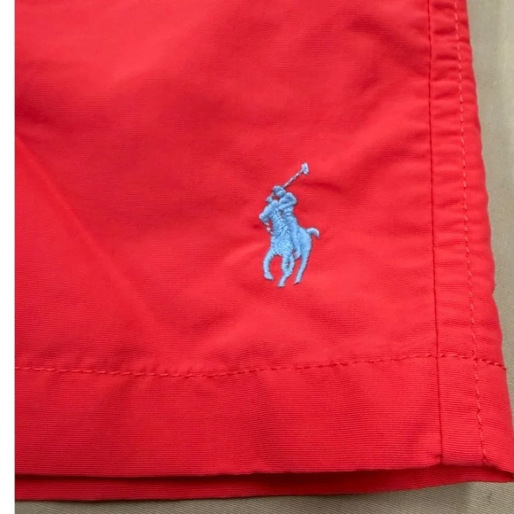 Polo Ralph Lauren Mens Large Swim Trunks‎ Mesh Lined Board Shorts Costal